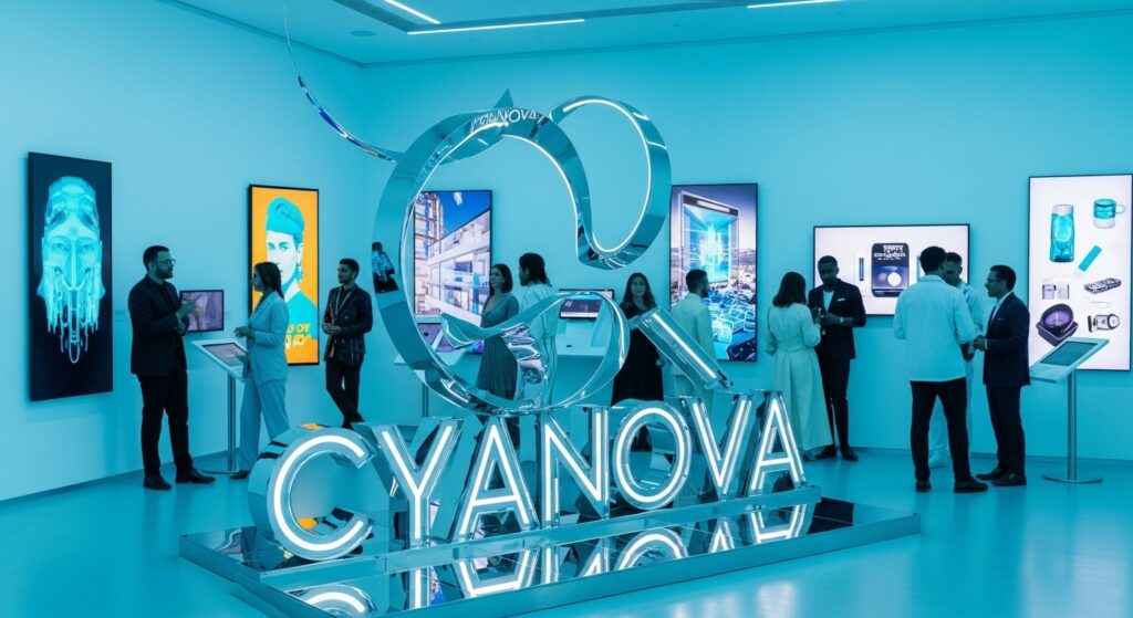 Cyanová