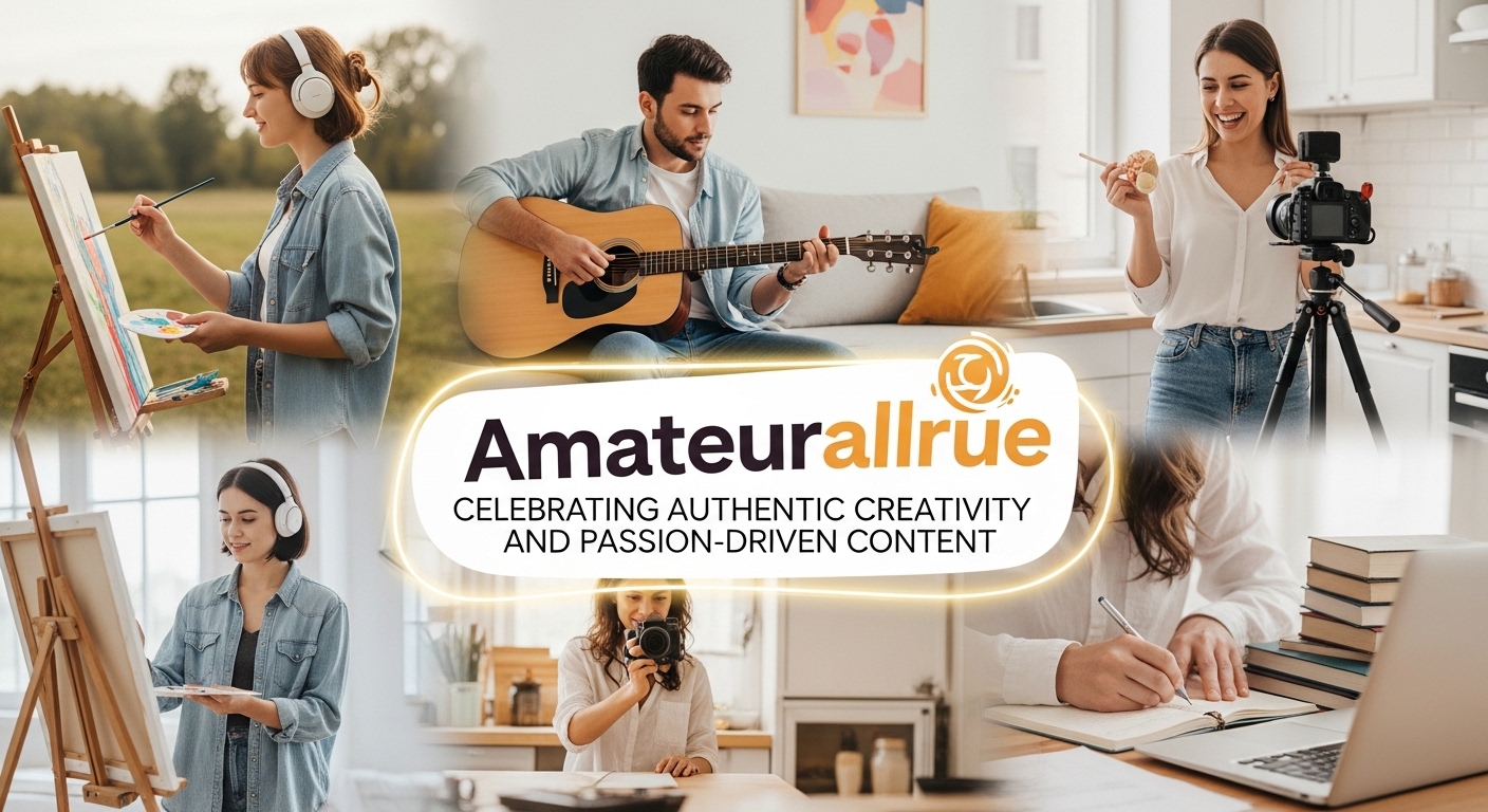 Amateurallrue: Celebrating Authentic Creativity and Passion-Driven ...