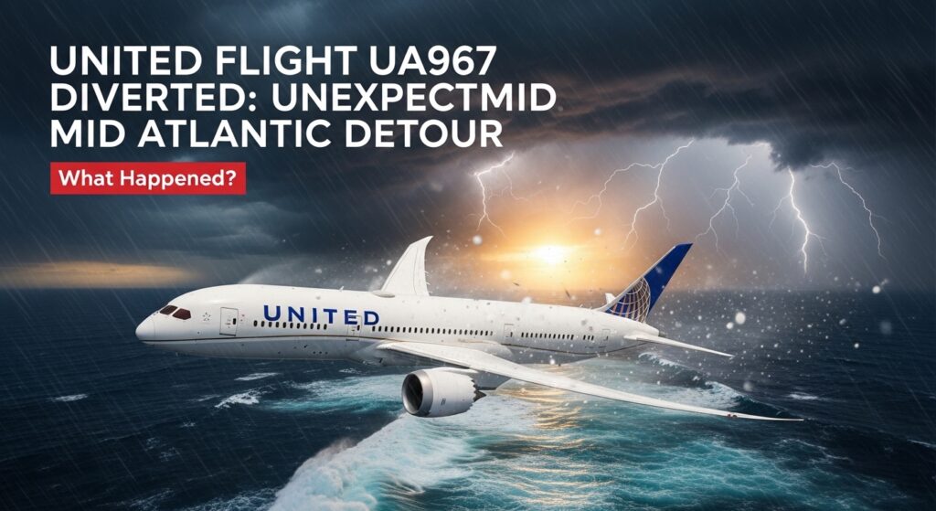 United Flight UA967 Diverted: What Happened During the Unexpected Mid-Atlantic Detour