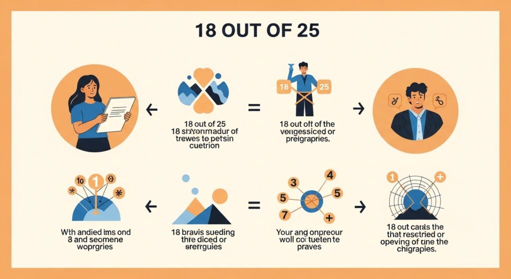 18 Out of 25: Meaning, Percentage, Grade Calculation, and Real-Life Examples