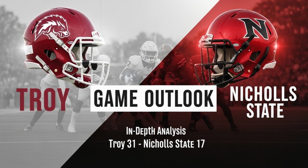 troy vs nicholls state prediction